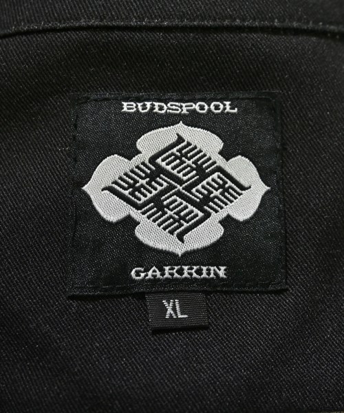 BUDSPOOL（バッズプール）カジュアルシャツ 黒 サイズ:XL メンズ/2200723778028