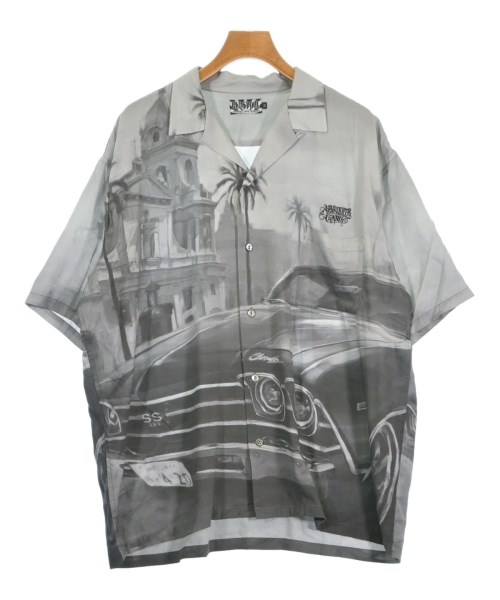 BUDSPOOL(バッズプール)カジュアルシャツ グレー サイズ:XL/2200690334081