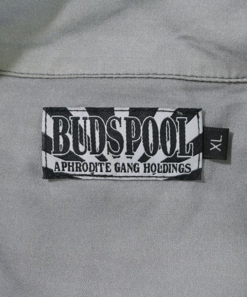 BUDSPOOL（バッズプール）カジュアルシャツ グレー サイズ:XL メンズ/2200690334081