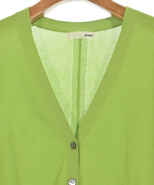 jeune（ジェンヌ）カーディガン 緑 サイズ:F レディース/2200615616070