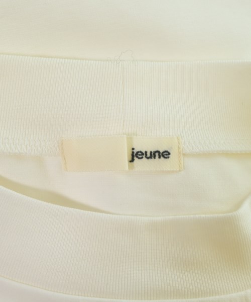 jeune（ジェンヌ）Tシャツ・カットソー 白 サイズ:F レディース/2200629445123