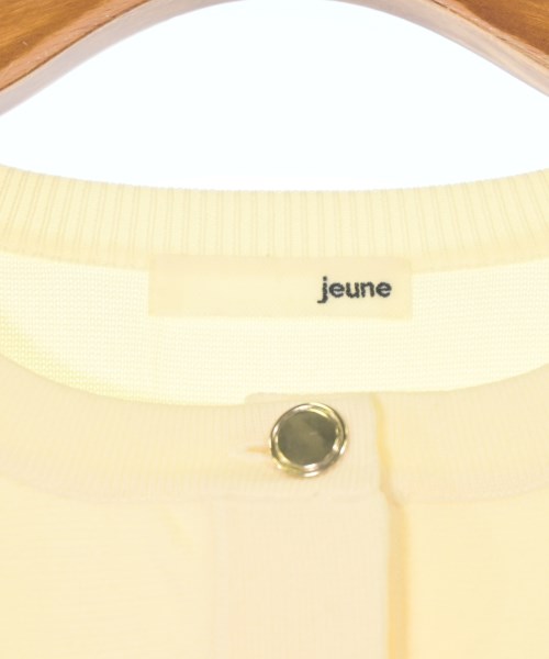 jeune（ジェンヌ）カーディガン 白 サイズ:F レディース/2200684048093