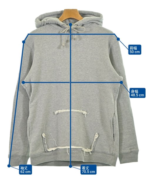 TOLQ（トルク）パーカー グレー サイズ:40(M位) メンズ/2200653120034