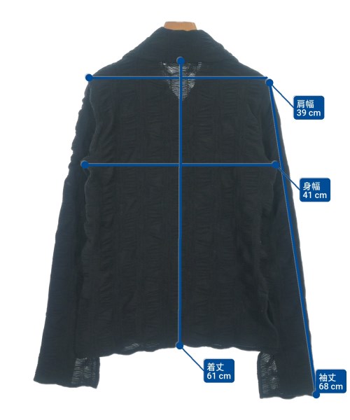 HeRIN.CYE（ヘリンドットサイ）カジュアルシャツ 黒 サイズ:F レディース/2200656815098