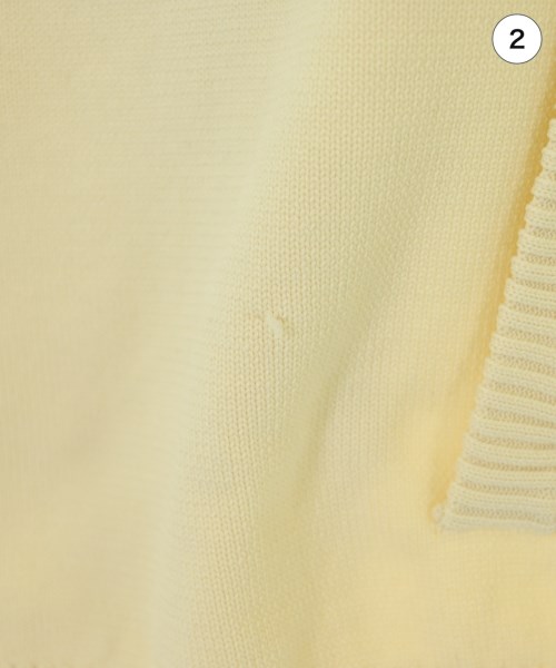 HeRIN.CYE（ヘリンドットサイ）ニット・セーター 白 サイズ:F レディース/2200719413148