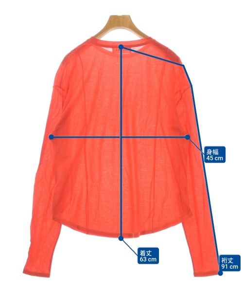 HeRIN.CYE（ヘリンドットサイ）Tシャツ・カットソー 赤 サイズ:F レディース/2200634153129