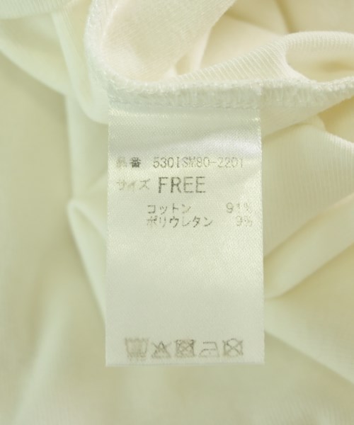 HeRIN.CYE（ヘリンドットサイ）Tシャツ・カットソー 白 サイズ:F レディース/2200705721028