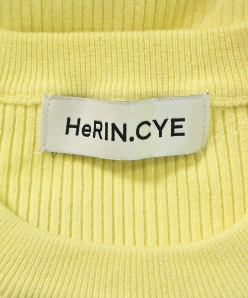 HeRIN.CYE（ヘリンドットサイ）ニット・セーター 黄 サイズ:F レディース/2200706413045