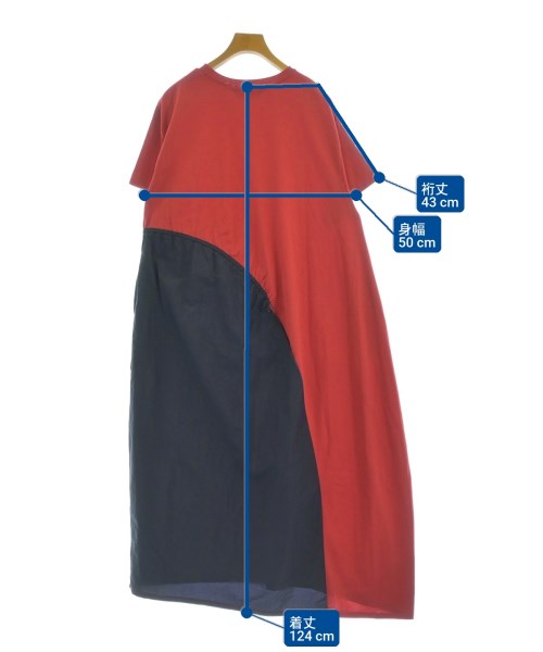 HeRIN.CYE（ヘリンドットサイ）ワンピース 赤 サイズ:36(S位) レディース/2200732903039
