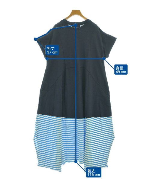 HeRIN.CYE（ヘリンドットサイ）ワンピース 紺 サイズ:F レディース/2200732903046