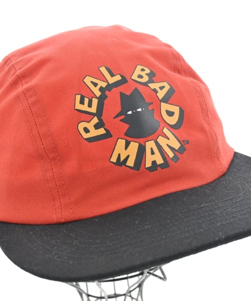 REAL BAD MAN（リアルバッドマン）キャップ オレンジ サイズ:- メンズ/2200670752263