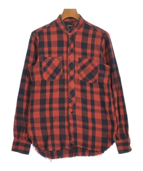 COAST(コースト)カジュアルシャツ オレンジ サイズ:S/2200643056039