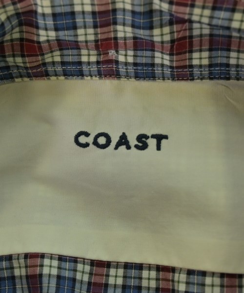 COAST（コースト）カジュアルシャツ 赤 サイズ:L メンズ/2200691416397