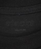 stacks（スタックス）Tシャツ・カットソー 黒 サイズ:M メンズ/2200711285040