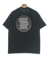 stacks（スタックス）Tシャツ・カットソー 黒 サイズ:L メンズ/2200712411028