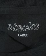 stacks（スタックス）Tシャツ・カットソー 黒 サイズ:L メンズ/2200712411028