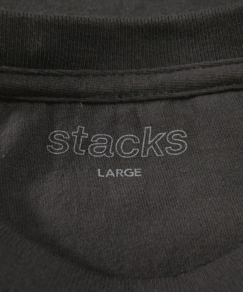 stacks（スタックス）Tシャツ・カットソー グレー サイズ:L メンズ/2200715976050