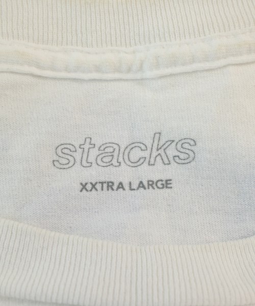 stacks（スタックス）Tシャツ・カットソー 白 サイズ:XXL メンズ/2200639095189