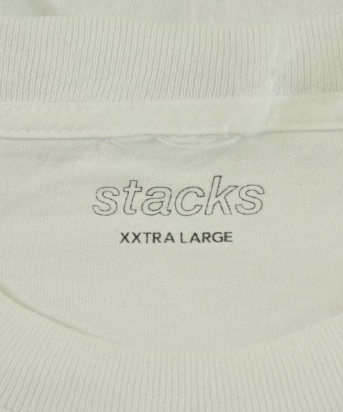 stacks（スタックス）Tシャツ・カットソー 白 サイズ:XXL メンズ/2200708248010