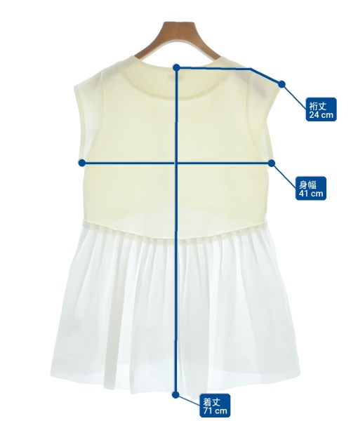 COLUMN（コラム）ノースリーブ 白 サイズ:36(S位) レディース/2200619244125