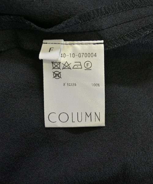 COLUMN（コラム）ブラウス 黒 サイズ:F レディース/2200631314080