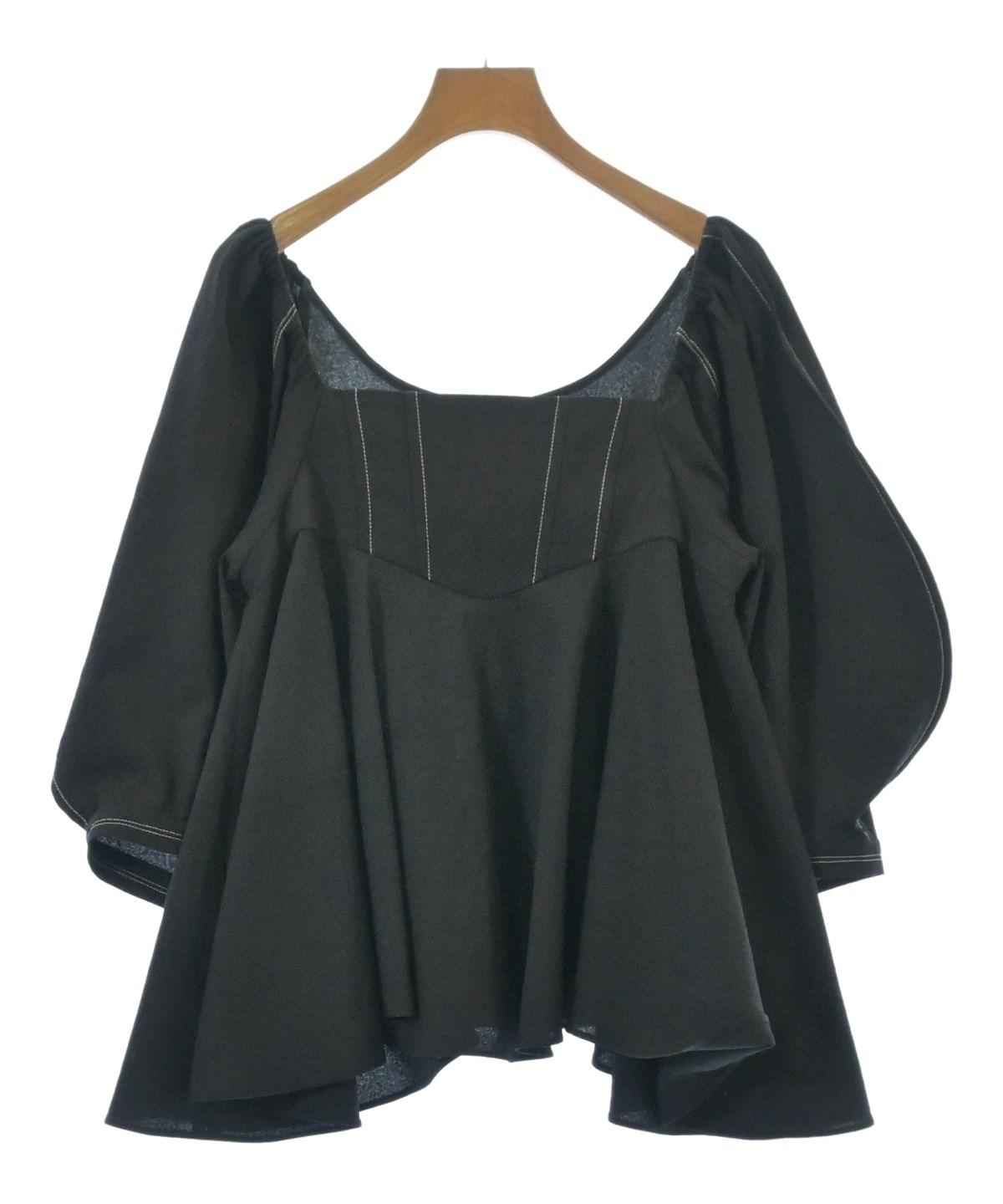 Co コー ブラウス レディース 【古着】【中古】 COLUMN（コラム）ブラウス 黒 サイズ:F レディース/2200631314080
