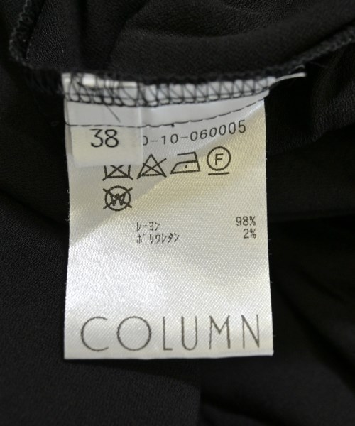 COLUMN（コラム）ブラウス 黒 サイズ:38(M位) レディース/2200631314097