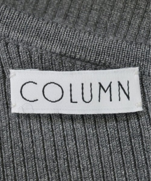 COLUMN（コラム）タンクトップ グレー サイズ:F レディース/2200622946115