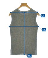 COLUMN（コラム）ベスト/ノースリーブ グレー サイズ:F レディース/2200613134040