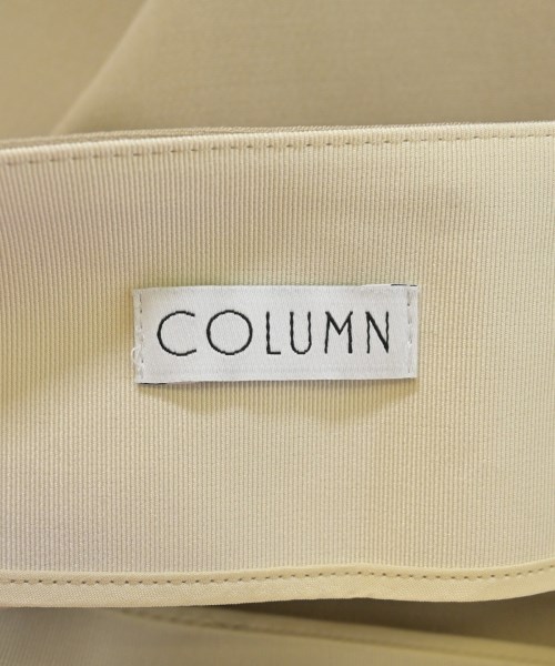 COLUMN（コラム）ロング・マキシ丈スカート ベージュ サイズ:36(S位) レディース/2200617605089
