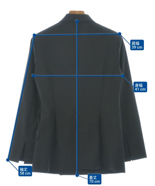 COLUMN（コラム）テーラードジャケット 黒 サイズ:36(S位) レディース/2200620712026