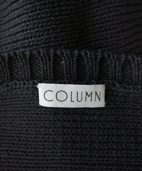 COLUMN（コラム）ベスト/ノースリーブ 黒 サイズ:F レディース/2200611835017
