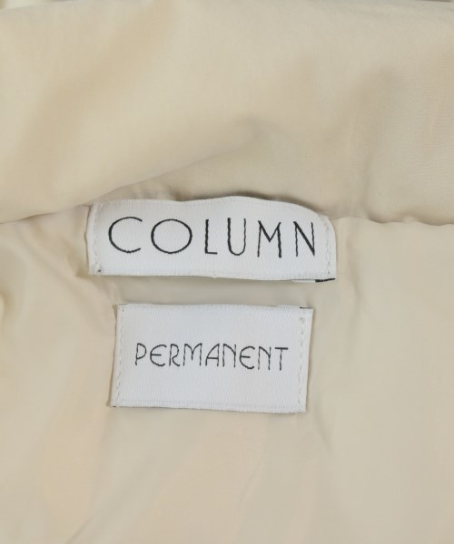 COLUMN（コラム）ダウンジャケット/ダウンベスト 白 サイズ:36(S位) レディース/2200664889029