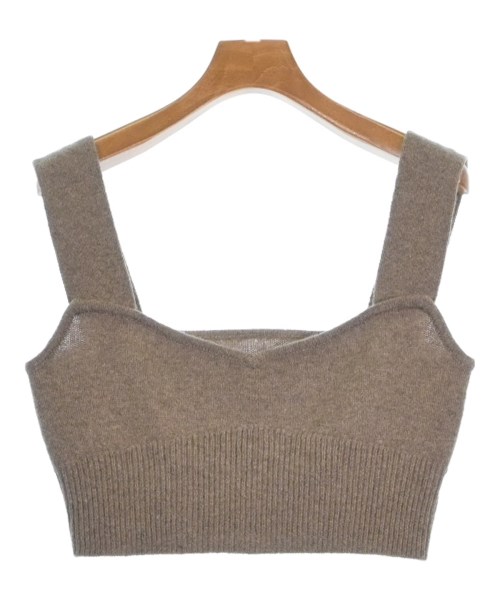 COLUMN(コラム)ベスト/ノースリーブ 茶 サイズ:F/2200664889098