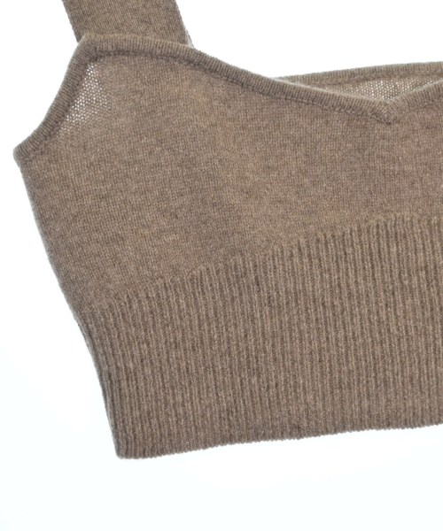COLUMN（コラム）ベスト/ノースリーブ 茶 サイズ:F レディース/2200664889098