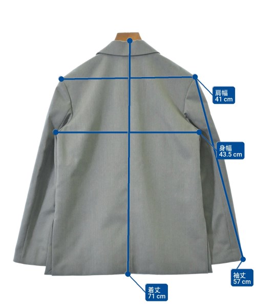 COLUMN（コラム）カジュアルジャケット グレー サイズ:38(M位) レディース/2200669266085