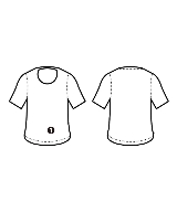 COLUMN（コラム）Tシャツ・カットソー 茶 サイズ:L レディース/2200677400020