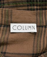 COLUMN（コラム）カジュアルシャツ 茶 サイズ:36(S位) レディース/2200699418027