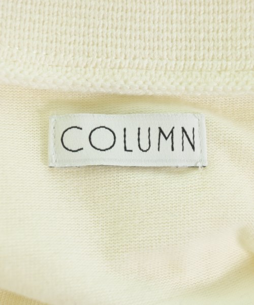 COLUMN（コラム）Tシャツ・カットソー 白 サイズ:F レディース/2200700539062