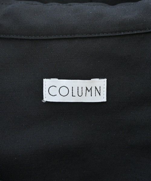 COLUMN（コラム）カジュアルシャツ 黒 サイズ:36(S位) レディース/2200660908052