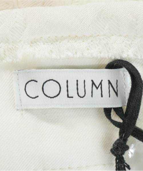 COLUMN（コラム）ショートパンツ 白 サイズ:36(S位) レディース/2200711347052