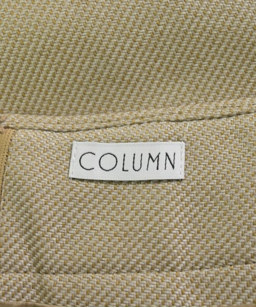 COLUMN（コラム）ひざ丈スカート ベージュ サイズ:38(M位) レディース/2200634650055