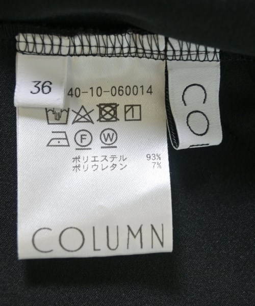 COLUMN（コラム）ブラウス 黒 サイズ:36(S位) レディース/2200703511102
