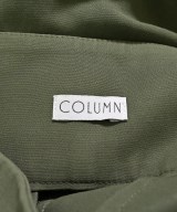 COLUMN（コラム）スラックス カーキ サイズ:38(M位) レディース/2200721486055
