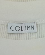 COLUMN（コラム）Tシャツ・カットソー 白 サイズ:F レディース/2200715832103