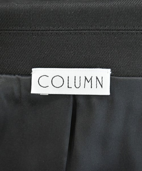 COLUMN（コラム）ジャケット 黒 サイズ:36(S位) レディース/2200679243052