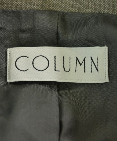 COLUMN（コラム）ジャケット グレー サイズ:38(M位) レディース/2200684766041