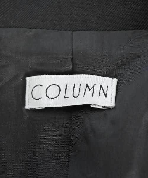COLUMN（コラム）テーラードジャケット 黒 サイズ:36(S位) レディース/2200683200010