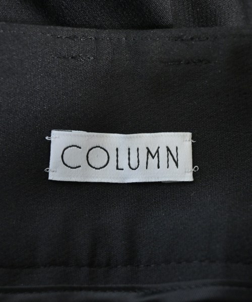 COLUMN（コラム）クロップドパンツ 黒 サイズ:36(S位) レディース/2200688276010