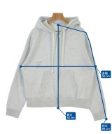 H.V.F.N（ハブファン）パーカー グレー サイズ:-(XL位) レディース/2200686077084